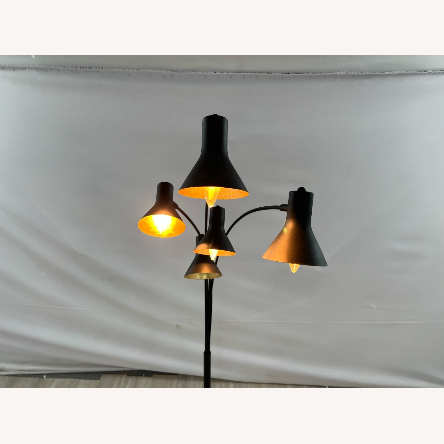 Archiology 5-Arch Steel Cone Arch Floor Lamps - image-6
