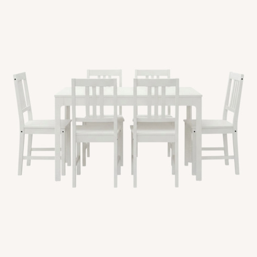 Used IKEA Ekedalen + Golf White Dining Sets for sale on AptDeco