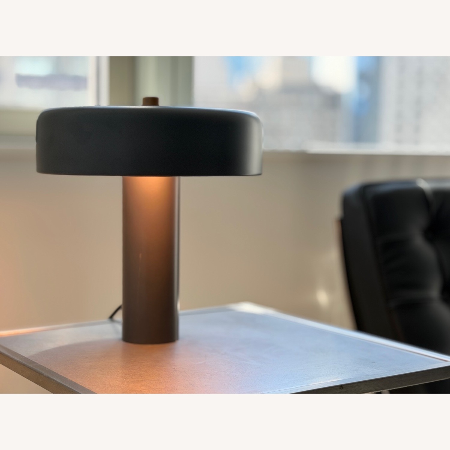 Blu Dot Punk Black Metal Table Lamp - image-1