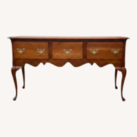 Thomasville Solid Cherry Vintage Buffet Console