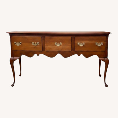 Used Thomasville Solid Cherry Vintage Buffet Console for sale on AptDeco