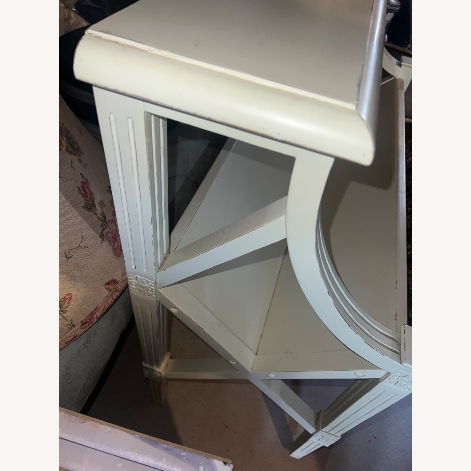 Ballard Designs White Wood Sideboard - image-3