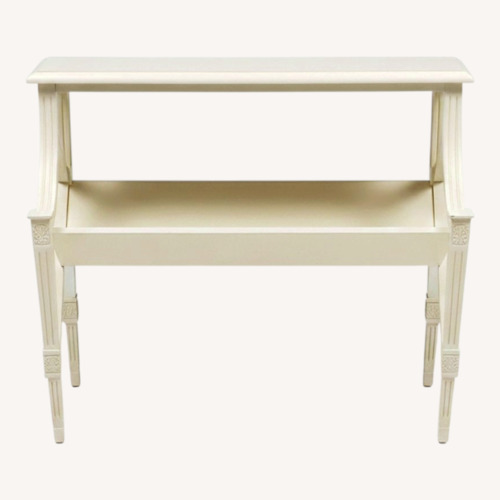 Used Ballard Designs White Wood Sideboard for sale on AptDeco