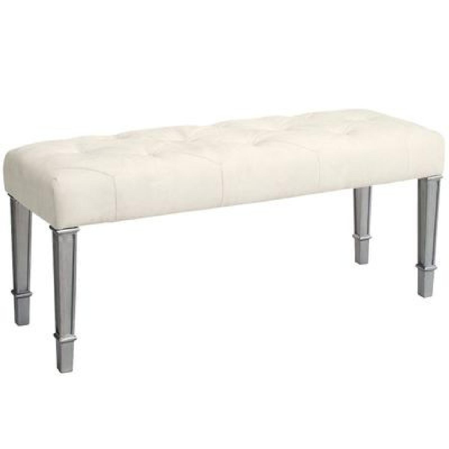 Pier 1 Imports Blue Bench - image-4
