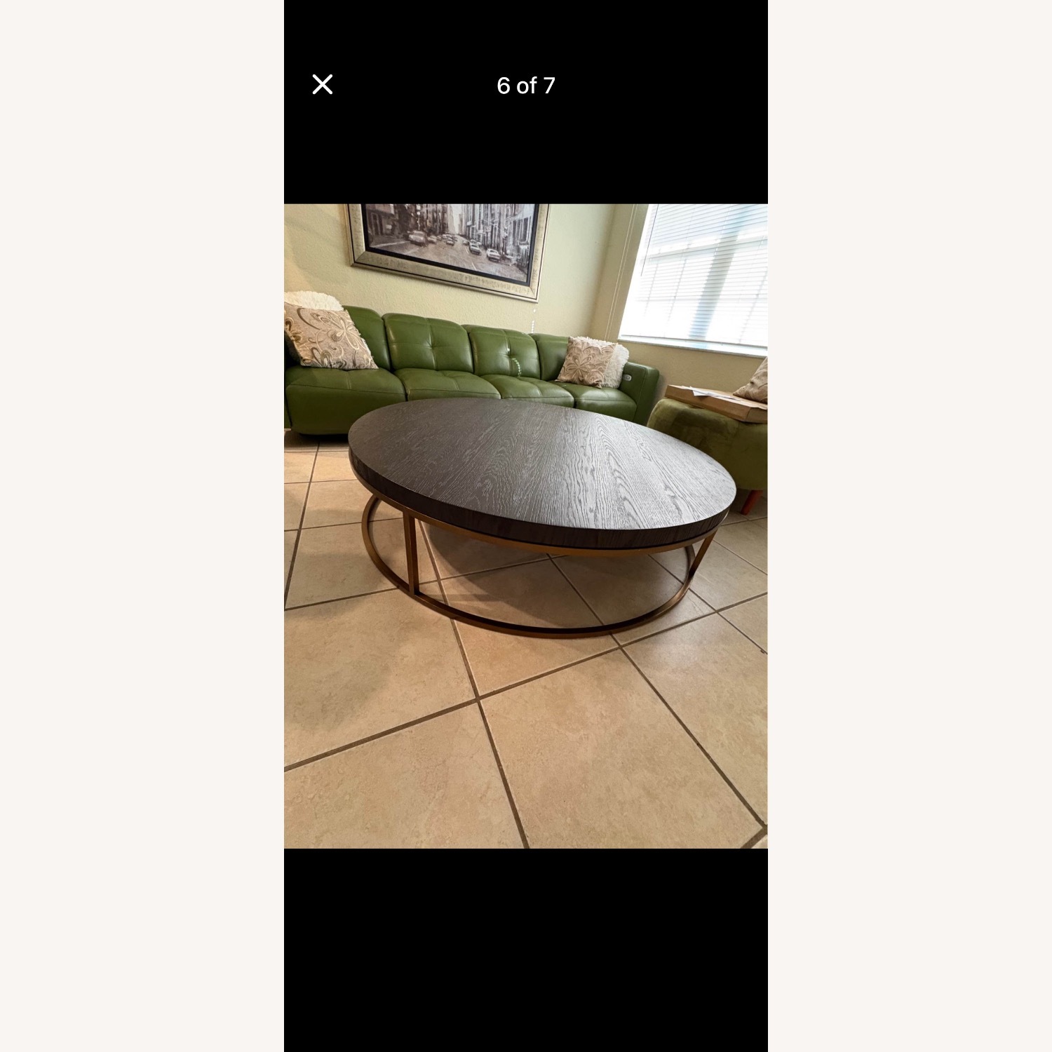 Restoration Hardware Nicholas Wood Coffee Table - image-2