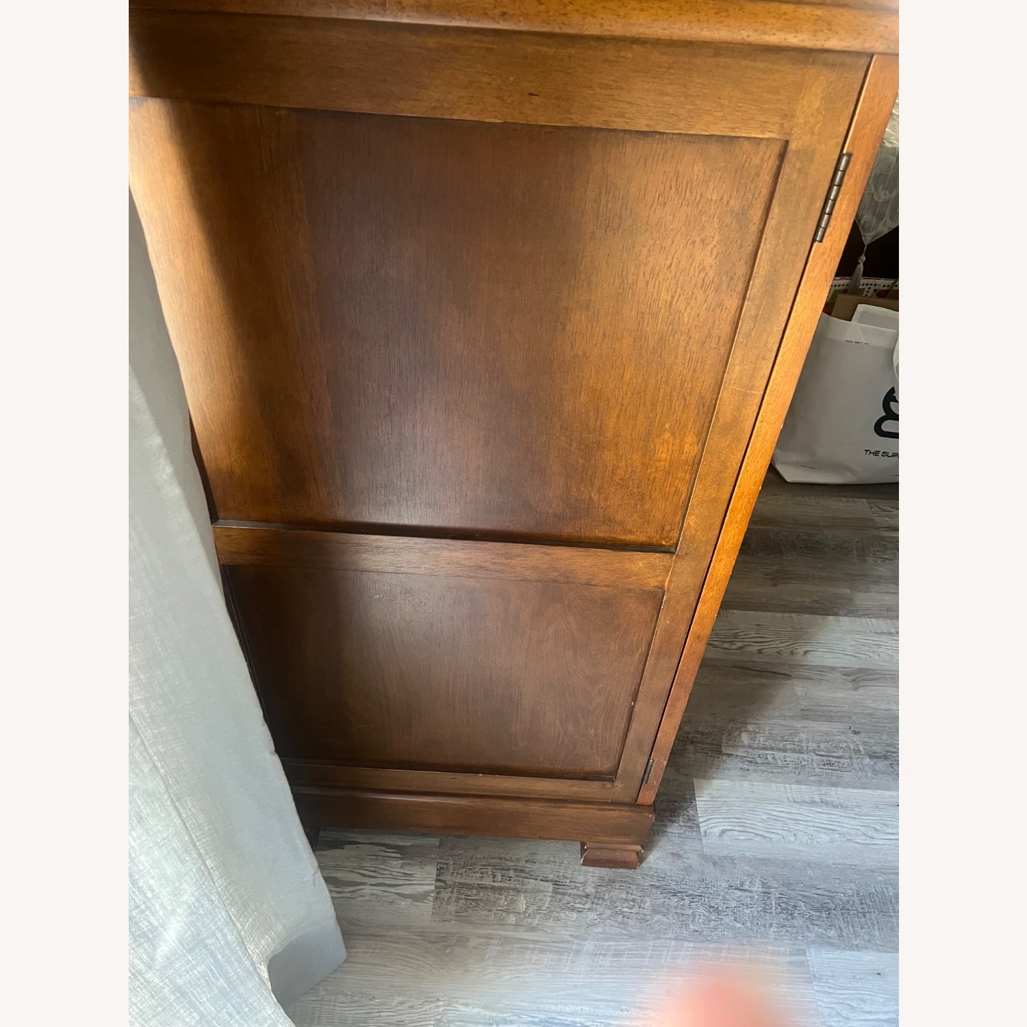 Pottery Barn Natural Wood Armoire - image-2