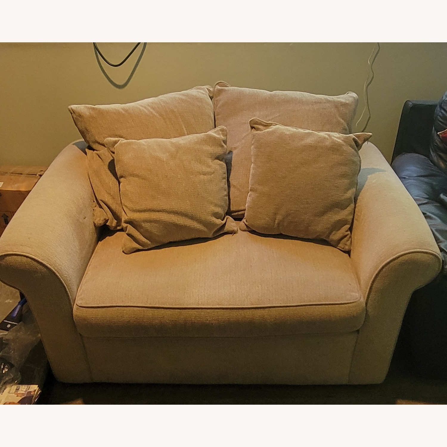 Overnight Sofa Corporation Natural Sleeper Sofa - image-1