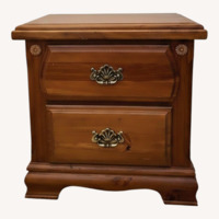 Bassett Natural Wood Nightstand