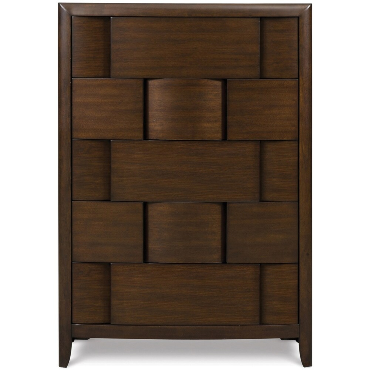 Rooms To Go Dark Brown Wood Dresser - image-4