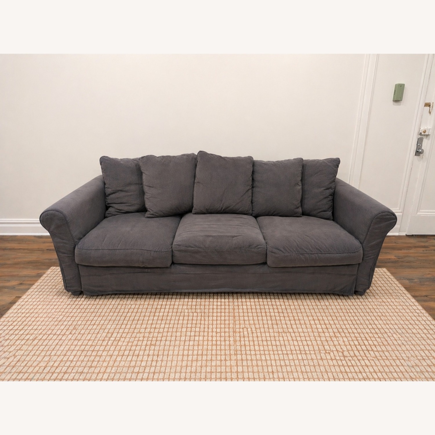IKEA Harlanda Light Gray 3+ Seater Sofa - image-1