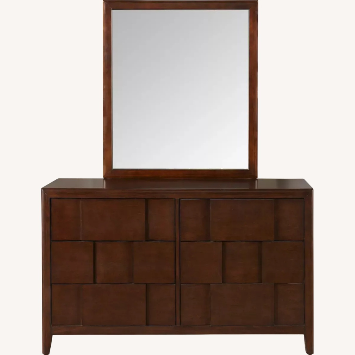 Rooms To Go Dark Brown Wood Dresser - image-4