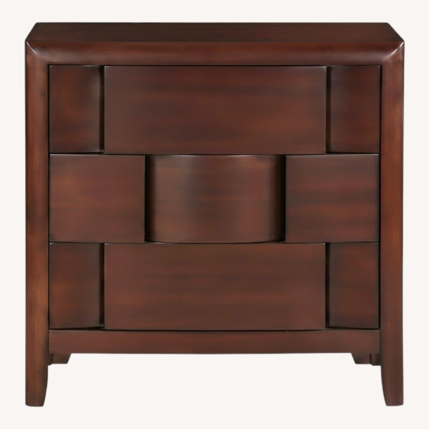 Rooms To Go Dark Brown Wood Nightstand - image-5