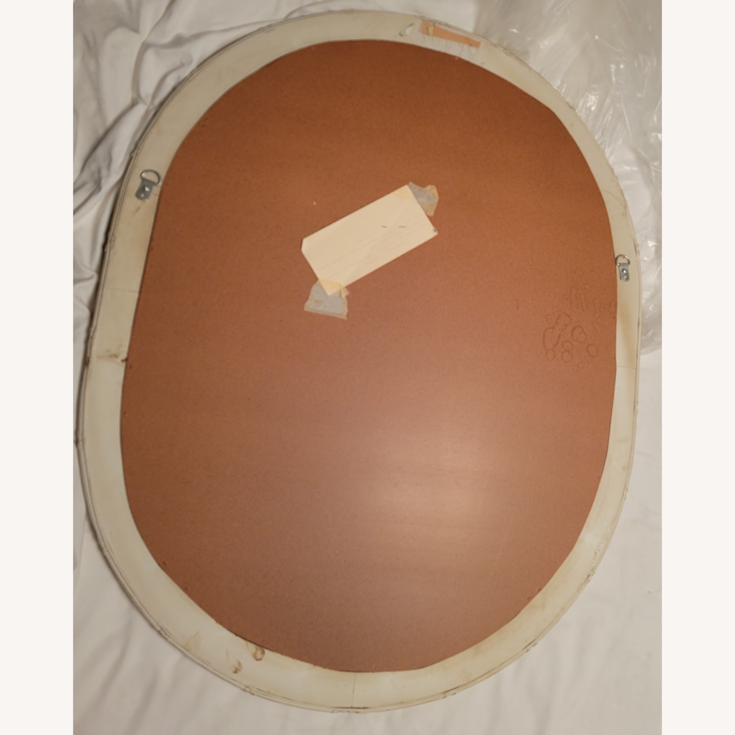 Vintage/Antique Finds Natural Bamboo Wall Mirror - image-5