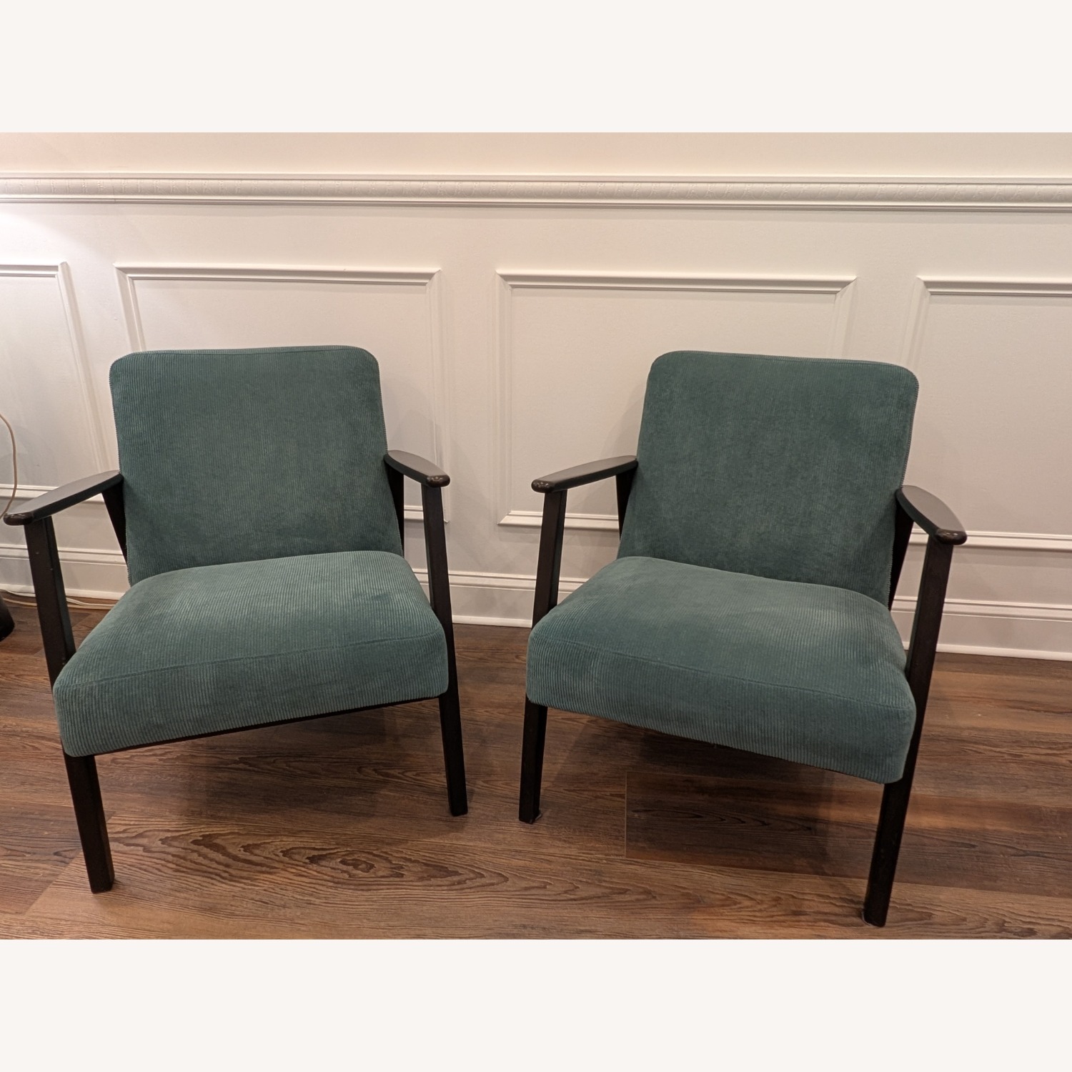 IKEA Ekanaset Green Armchair - image-1