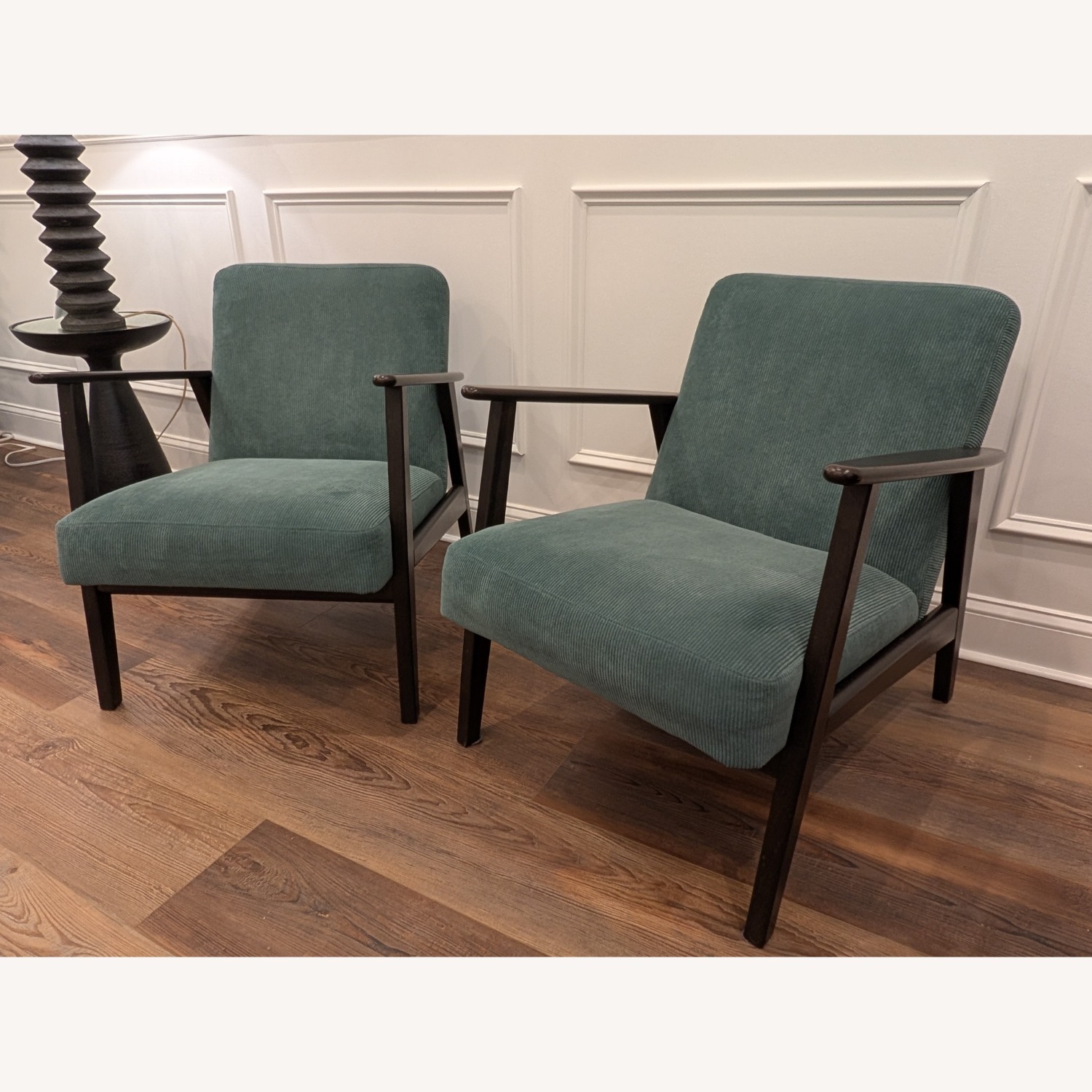 IKEA Ekanaset Green Armchair - image-2