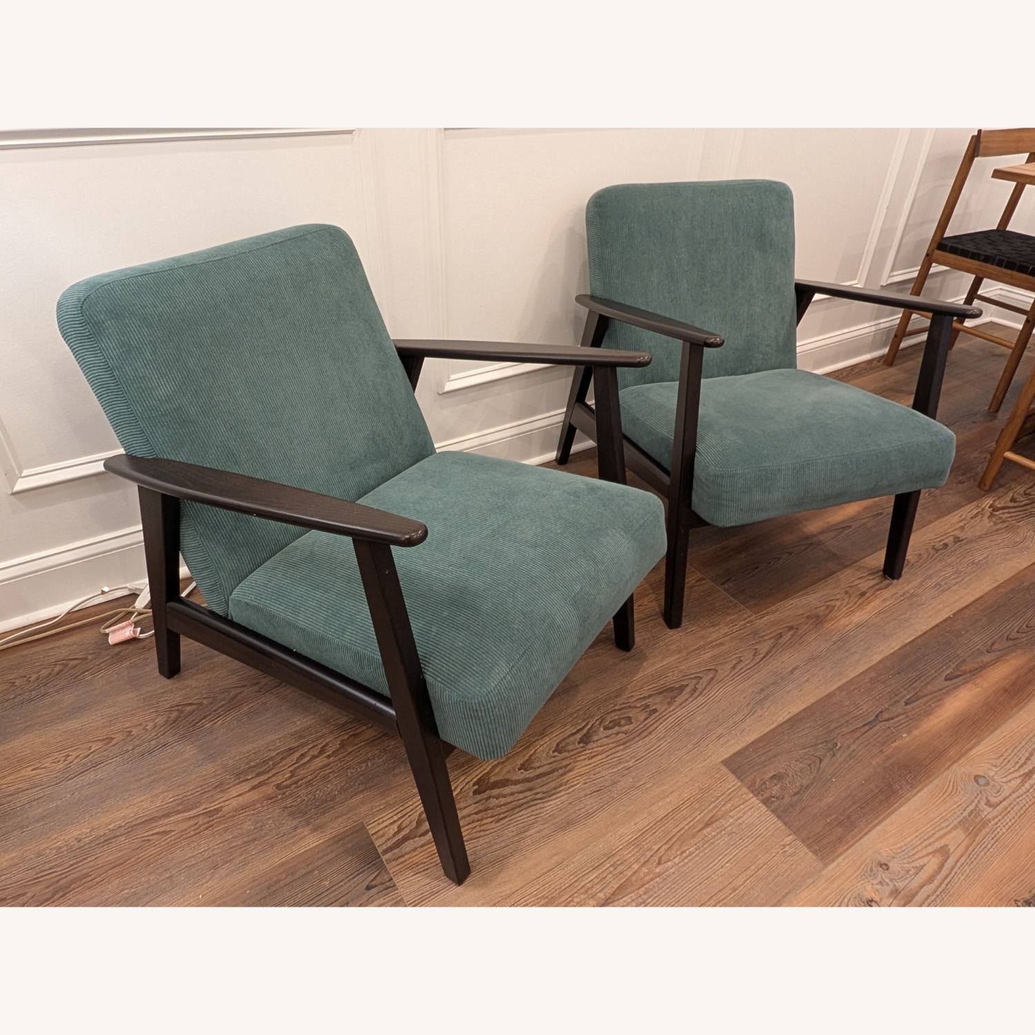 IKEA Ekanaset Green Armchair - image-4
