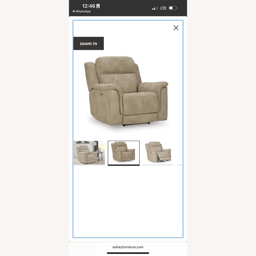 Used Ashley Leather  for sale on AptDeco