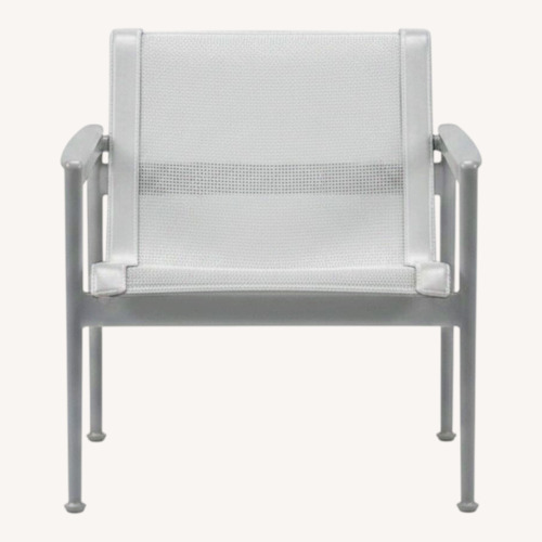 Used Knoll White Aluminum Patio Furniture for sale on AptDeco