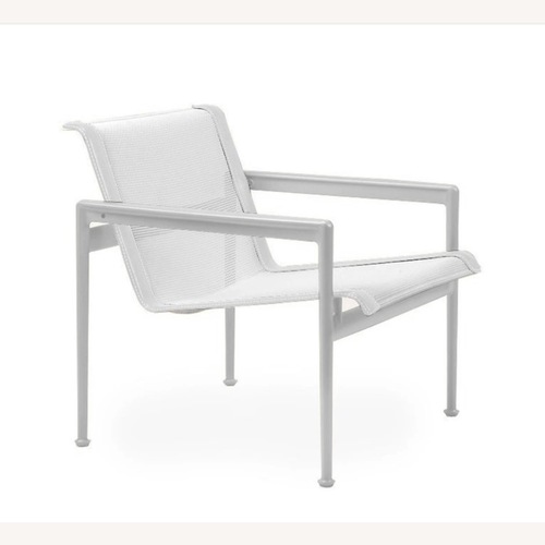 Used Knoll White Aluminum Patio Furniture for sale on AptDeco