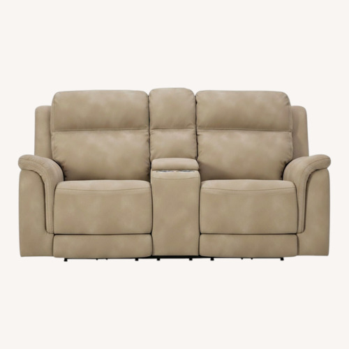 Used Ashley Furniture Light Brown 2 Seater Sofa for sale on AptDeco