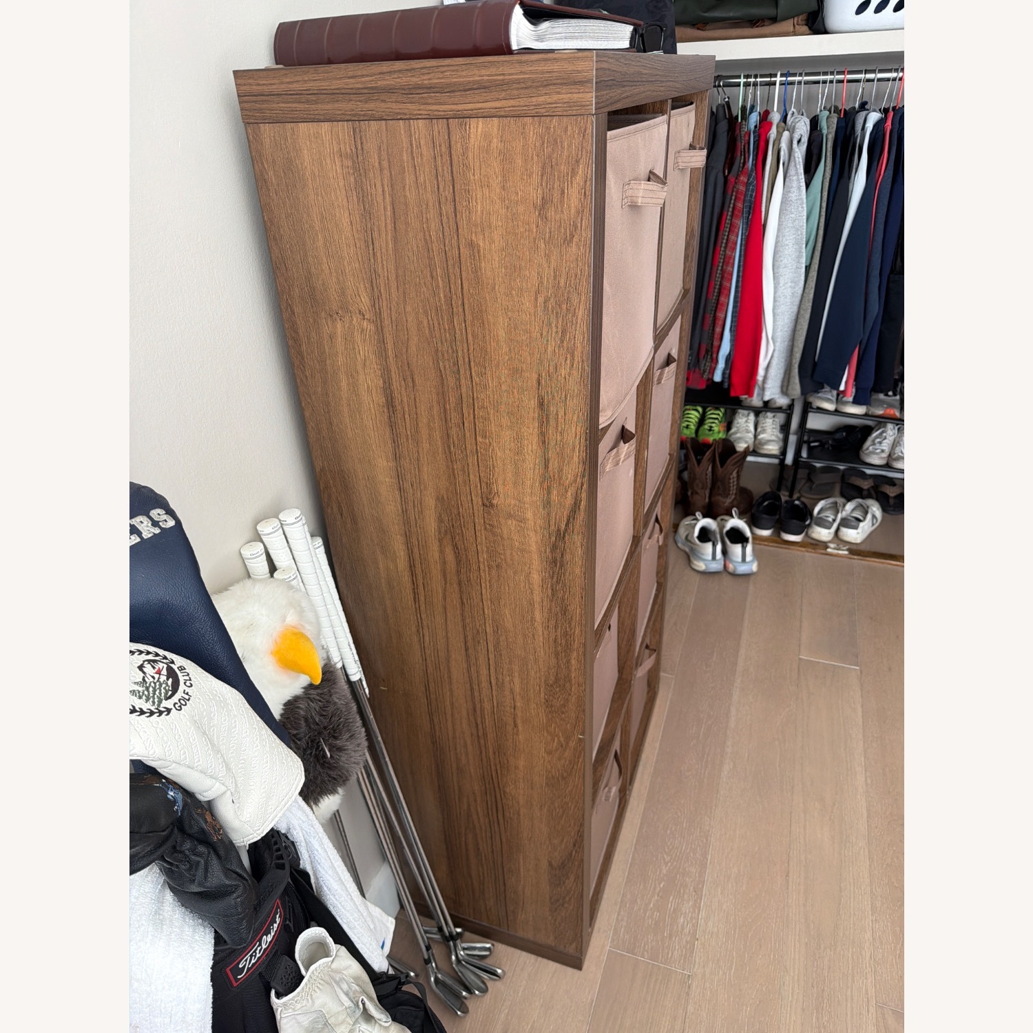 Dark Brown Armoire - image-3