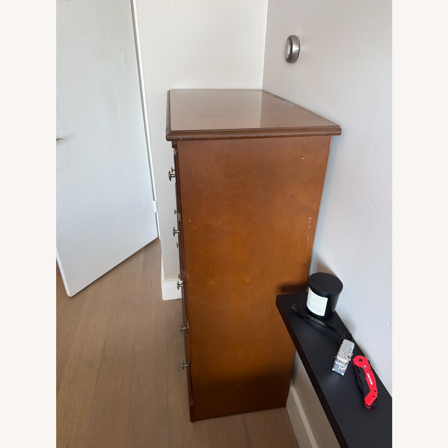 Dark Brown Armoire - image-3