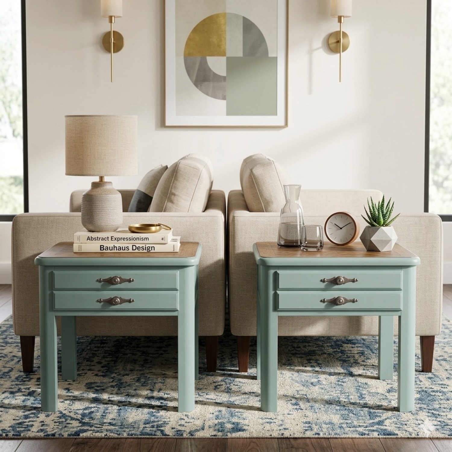 Thomasville End/Side Tables (Solid Wood) - image-7