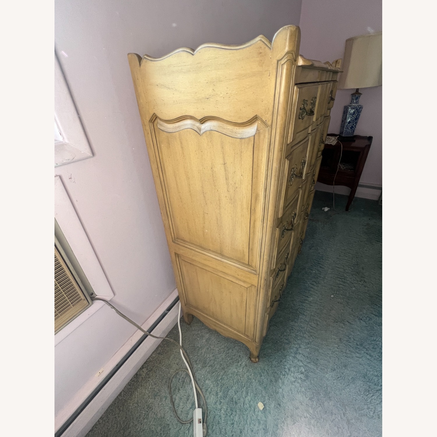 Vintage/Antique Finds Light Brown Wood Dresser - image-3