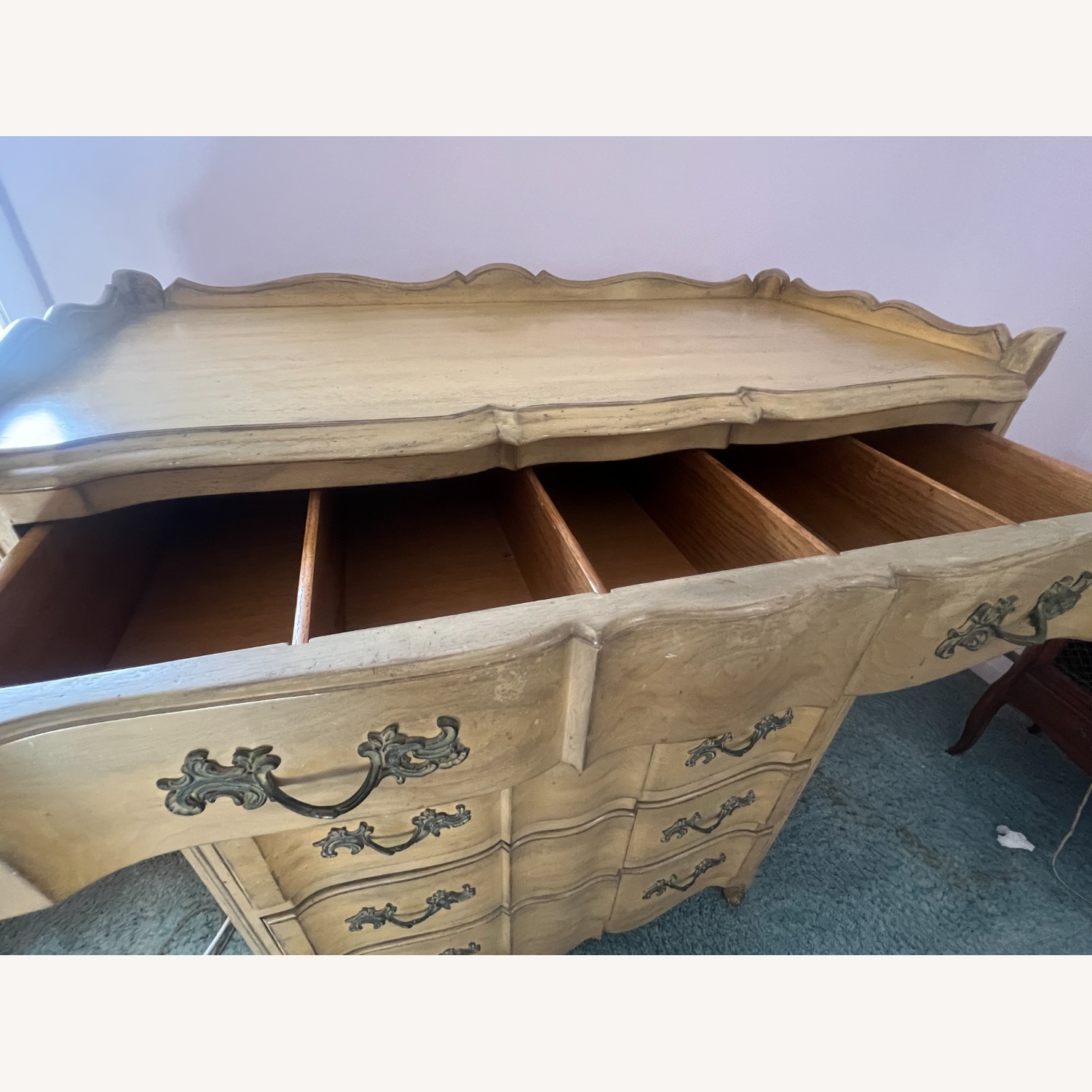 Vintage/Antique Finds Light Brown Wood Dresser - image-2