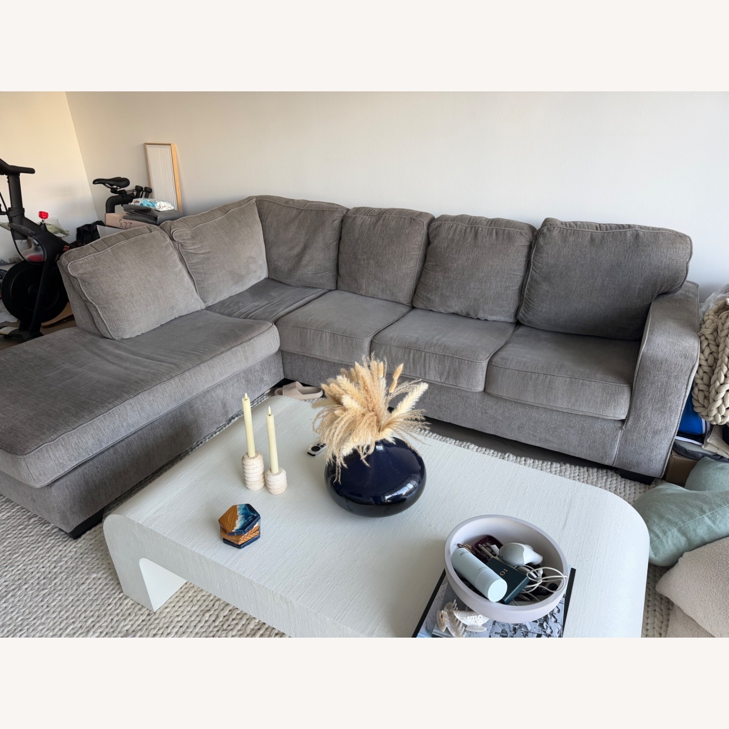 Ashley Furniture Altari Light Gray 2 Piece Sectional - image-2