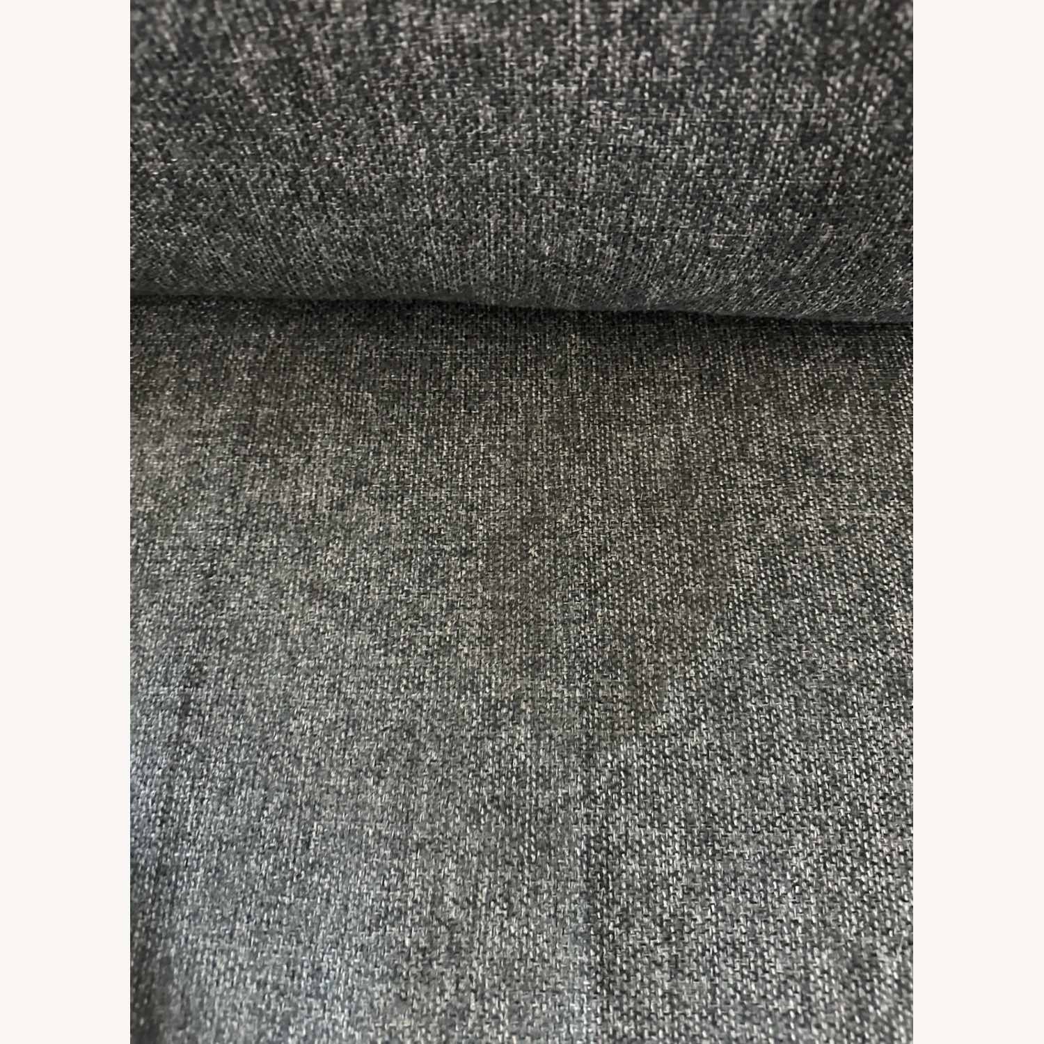 Room & Board Dark Gray Sectional and Ottoman - image-6