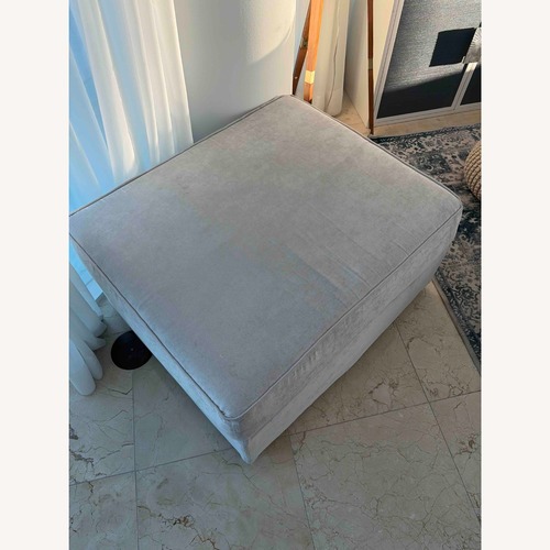 Used LoveSac Light Gray Velvet 3+ Piece Sectional  for sale on AptDeco