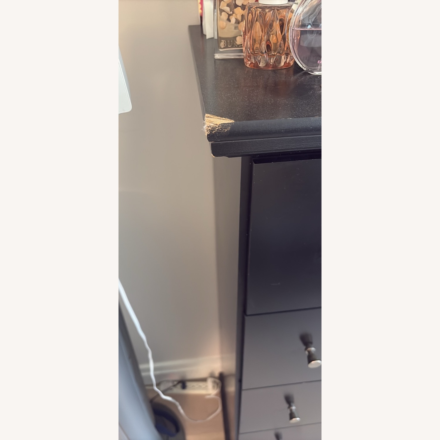 Black Wood Dresser - image-3