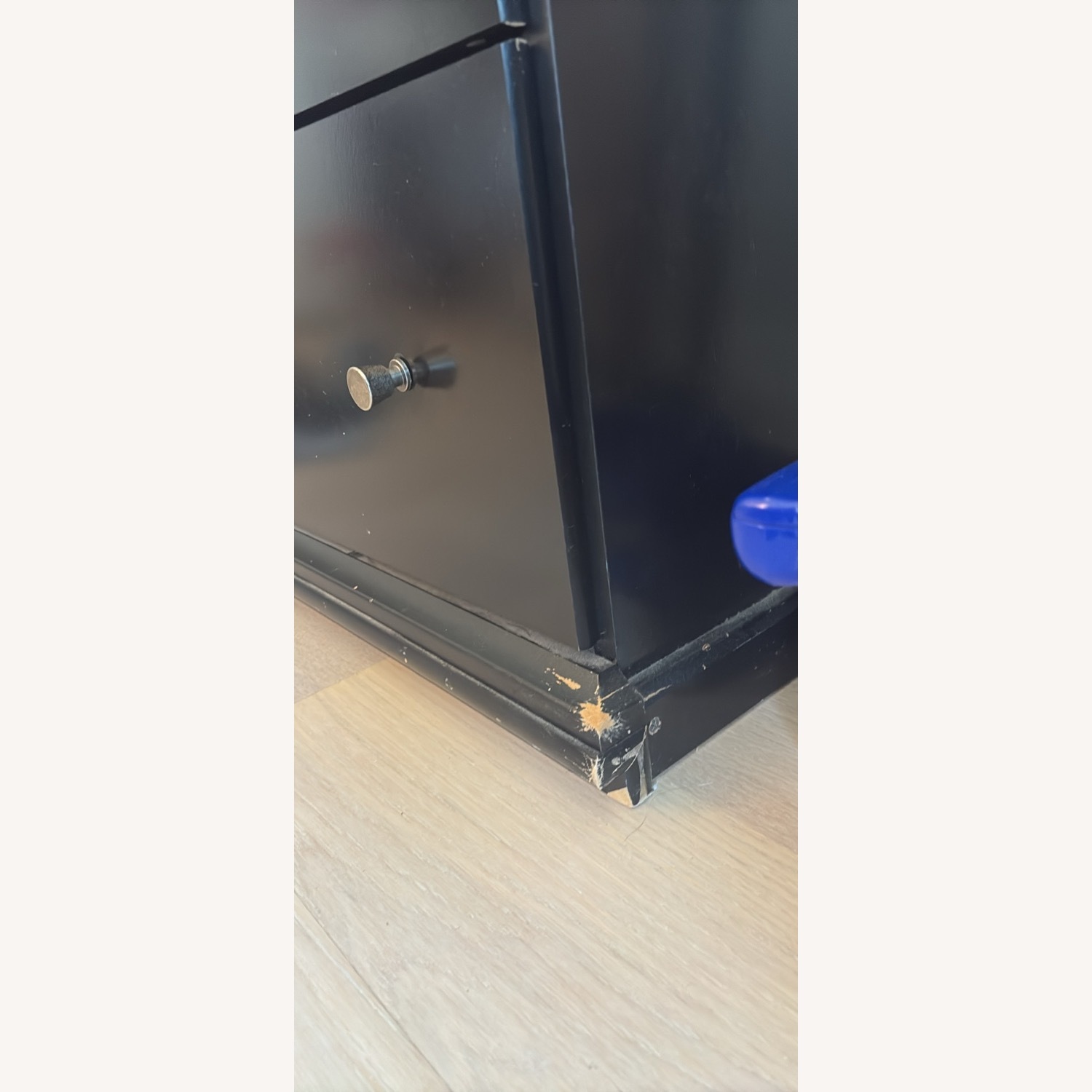 Black Wood Dresser - image-2