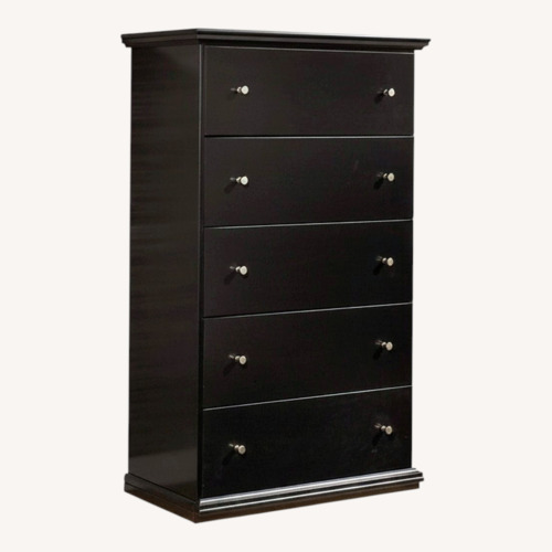 Used Black Wood Dresser for sale on AptDeco
