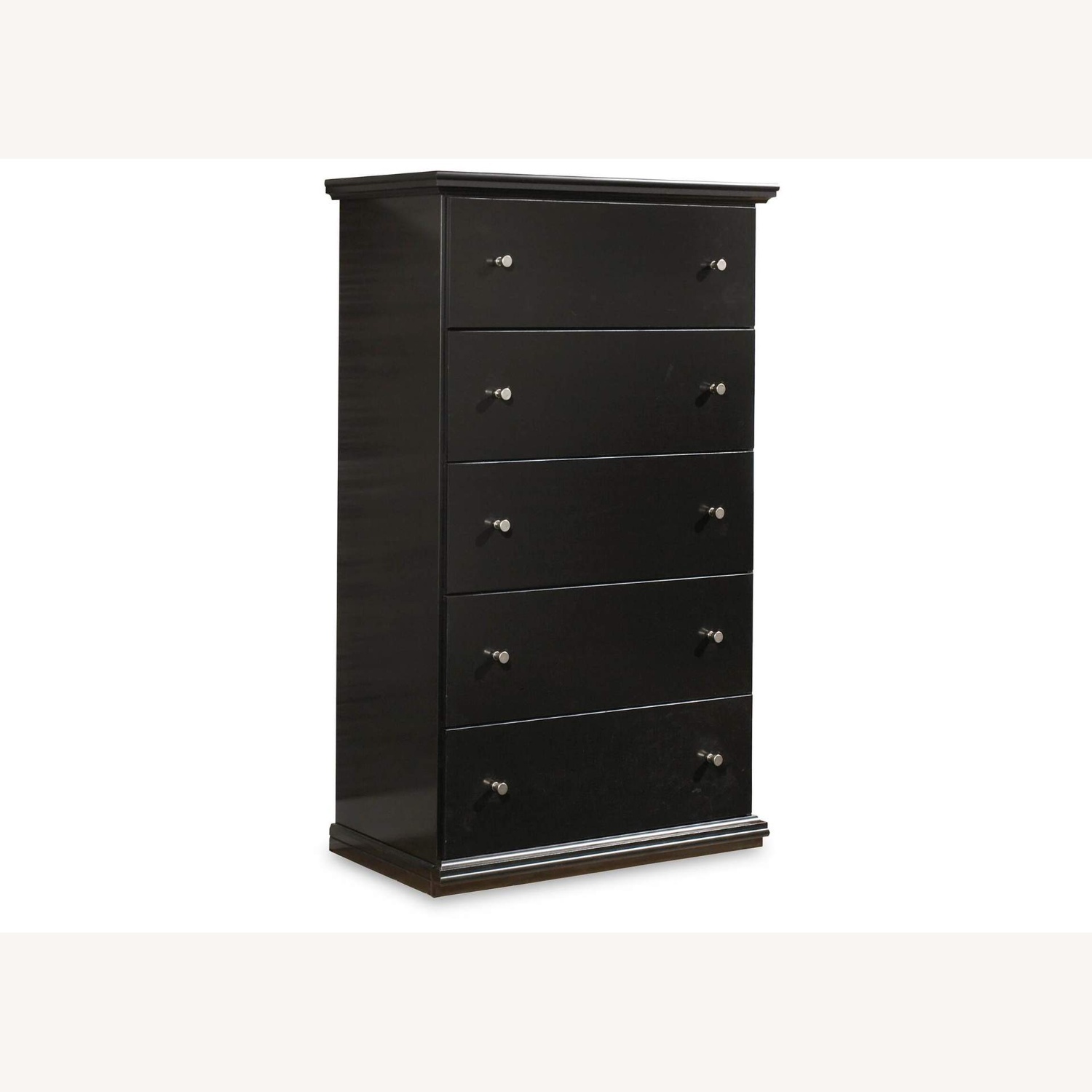Black Wood Dresser - image-4