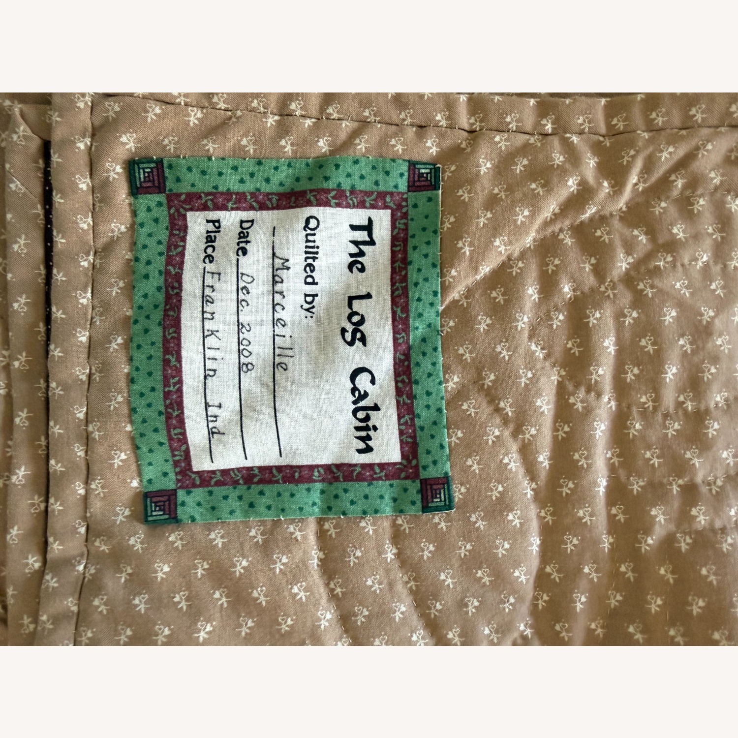 Dark Brown Cotton Décor - image-2