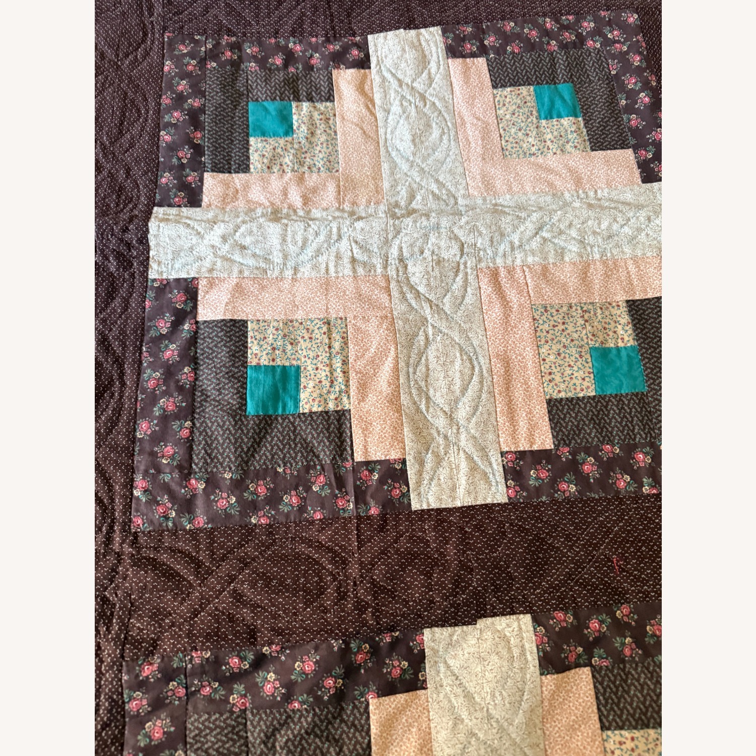 Dark Brown Cotton Décor - image-6