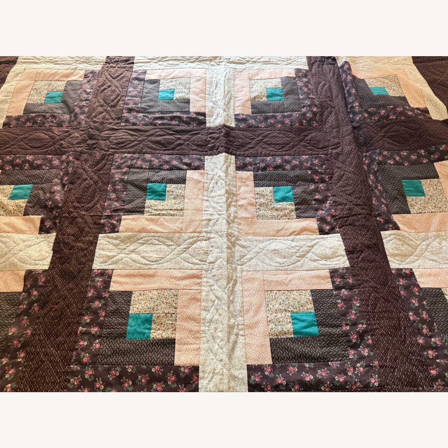 Dark Brown Cotton Décor - image-7