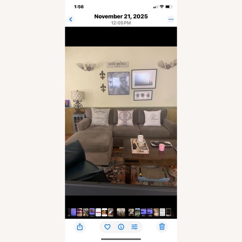 Used Gray Sofa for sale on AptDeco
