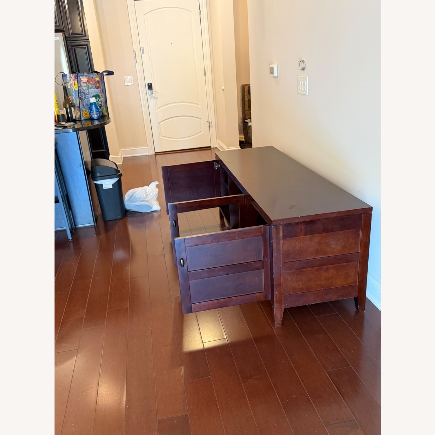 Solid Wood Credenza/Media Center - image-2