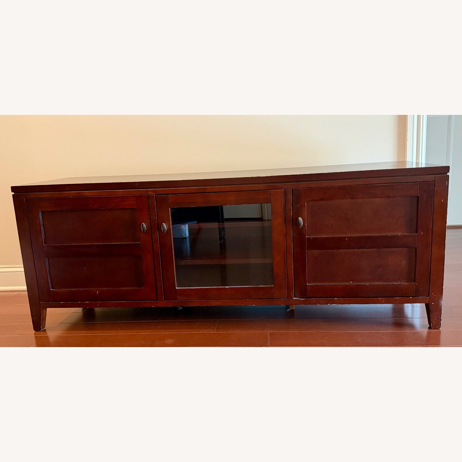 Solid Wood Credenza/Media Center - image-3