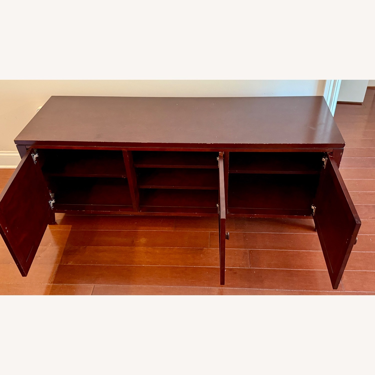 Solid Wood Credenza/Media Center - image-5