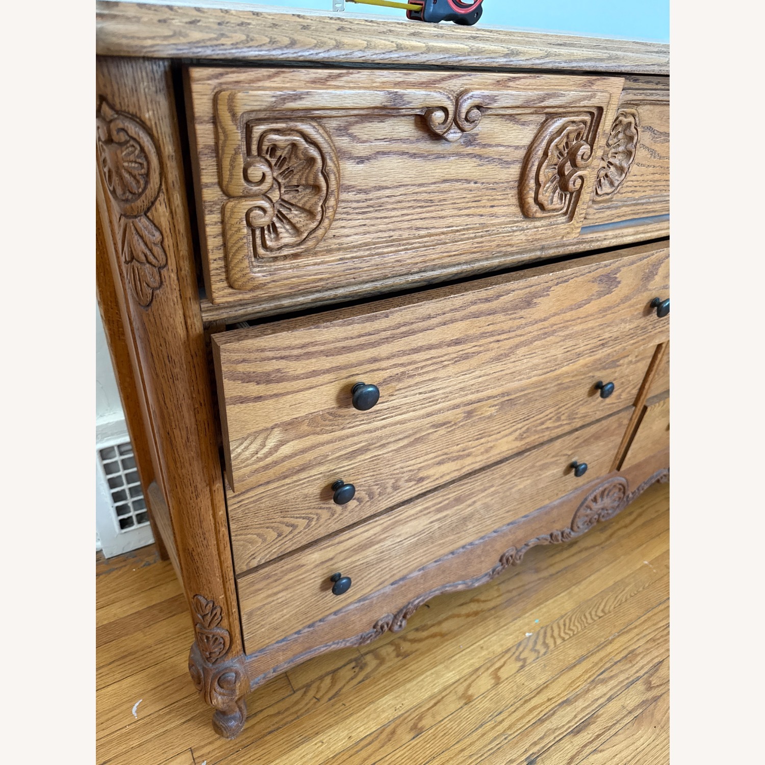 Bebe Furniture Natural Wood Dresser - image-8