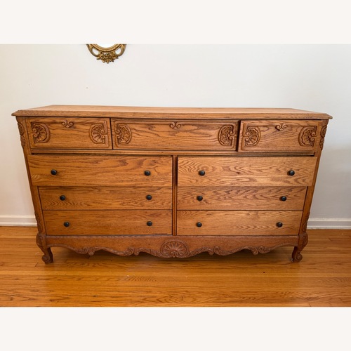 Used Bebe Furniture Natural Wood Dresser for sale on AptDeco