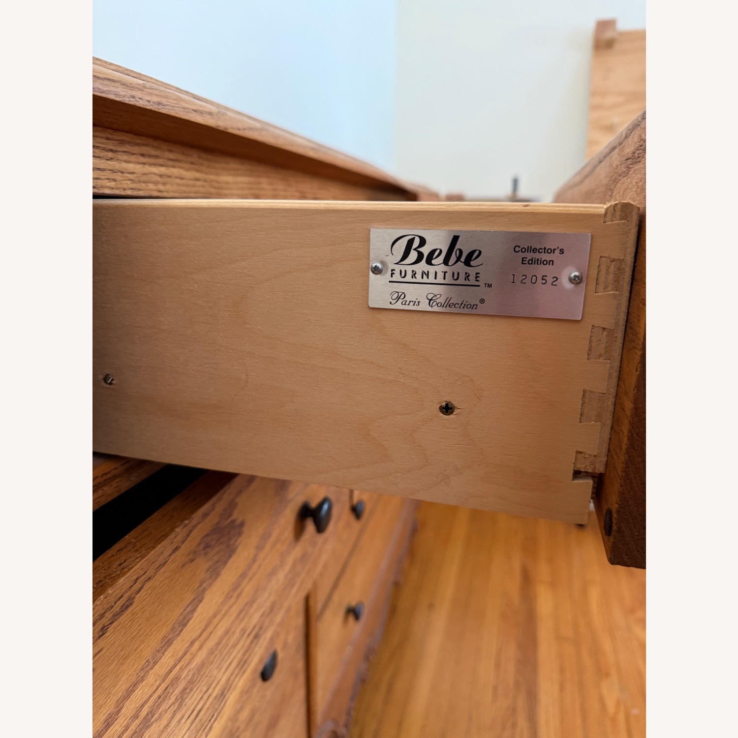 Bebe Furniture Natural Wood Dresser - image-4