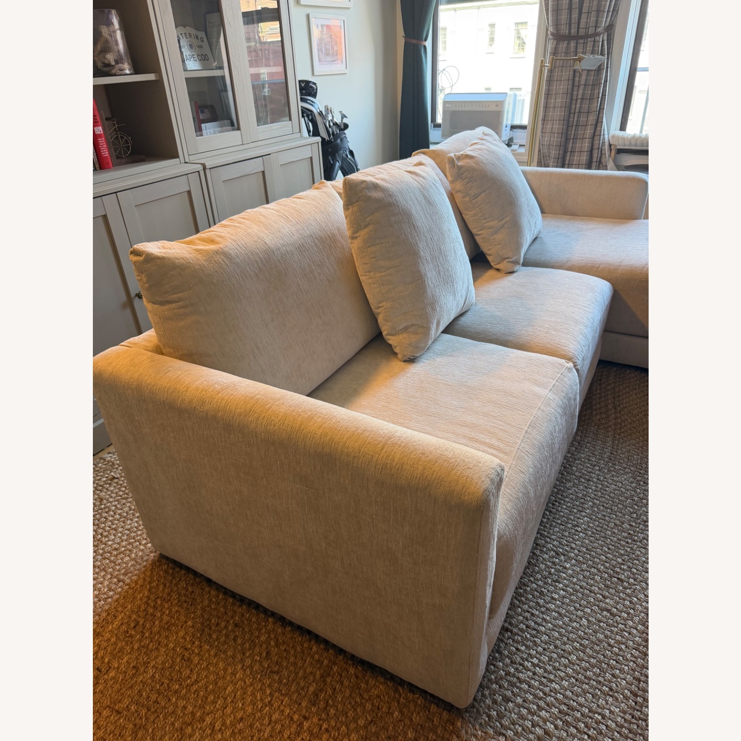 Crate & Barrel 3 Piece Sectional - image-5
