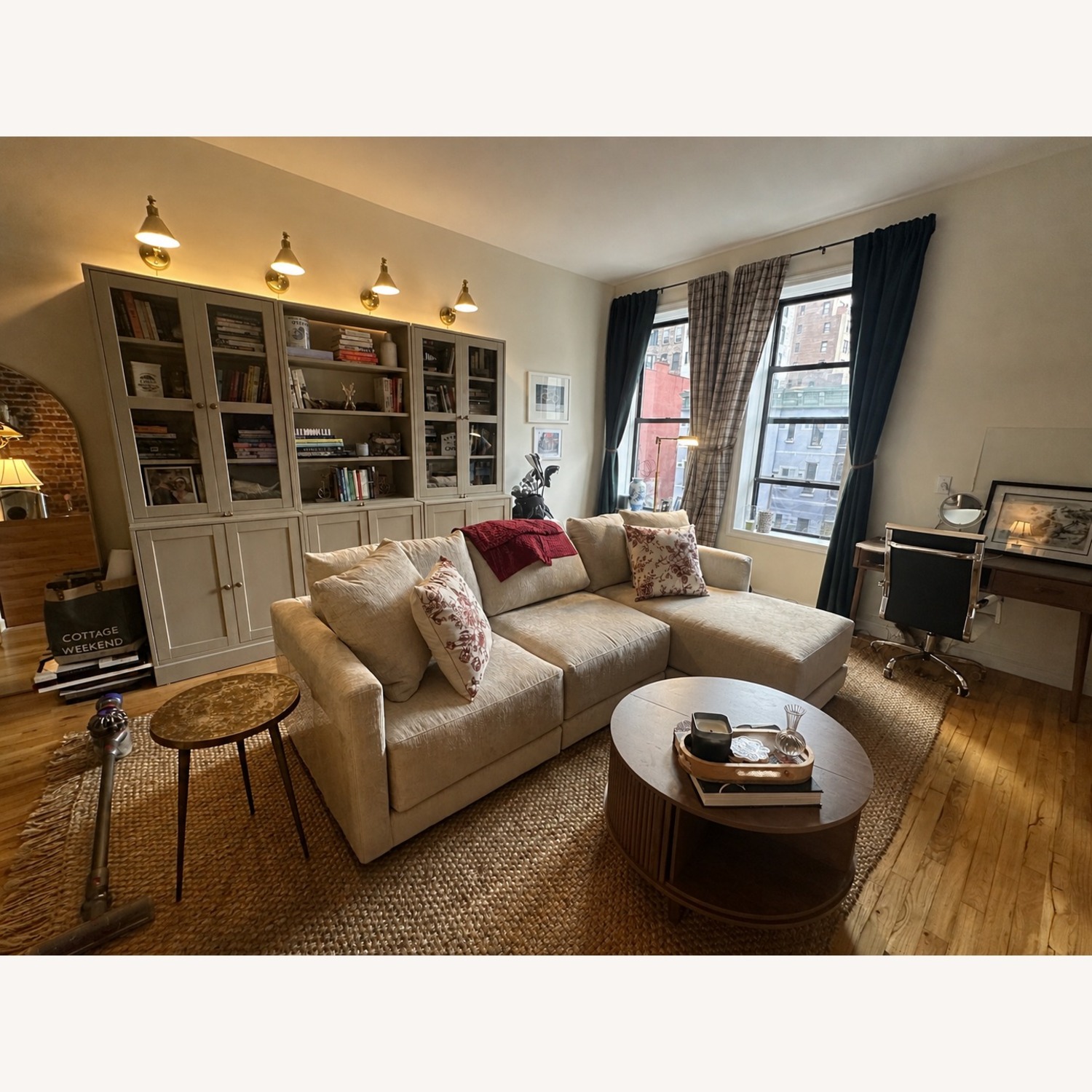 Crate & Barrel 3 Piece Sectional  - image-3