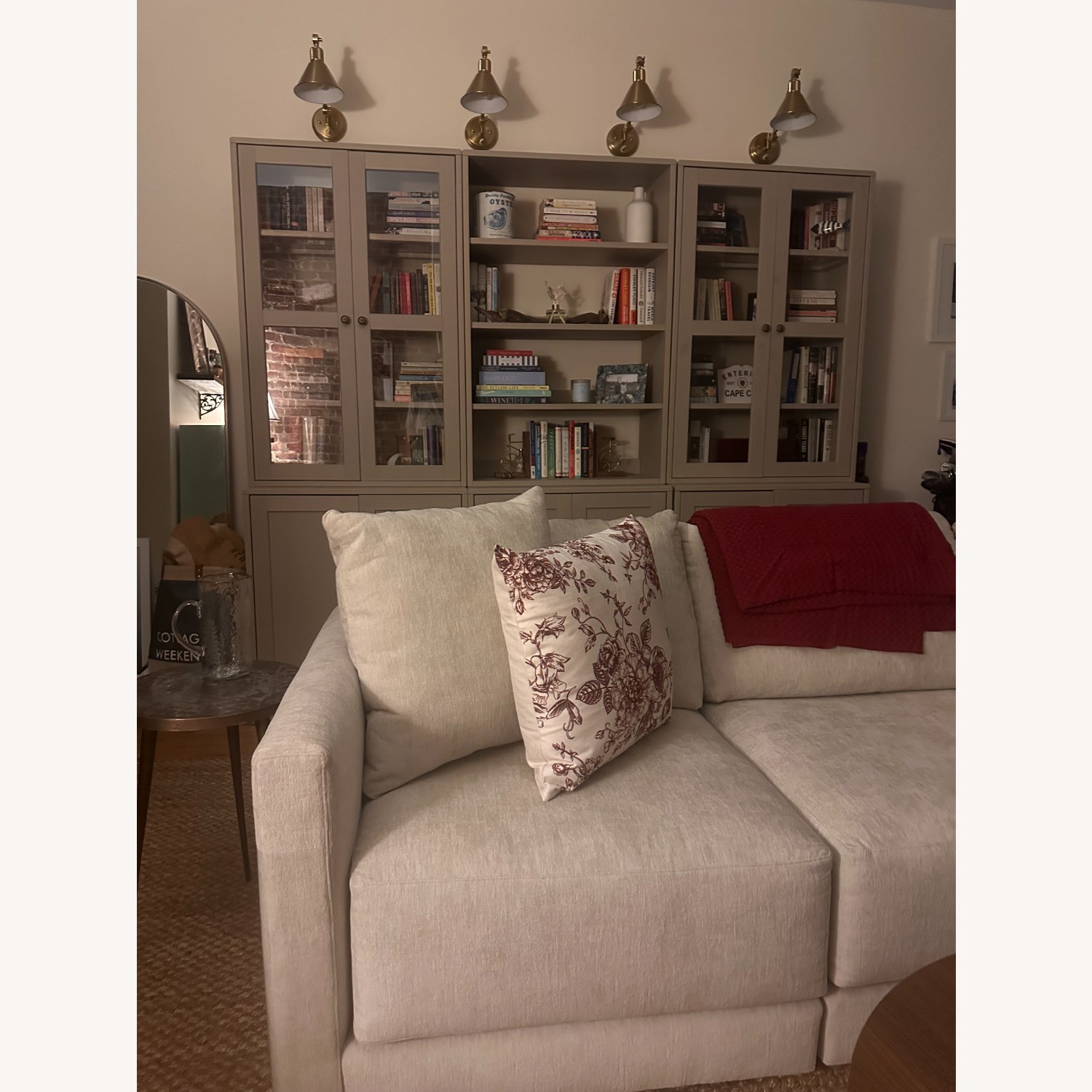 Crate & Barrel 3 Piece Sectional  - image-2