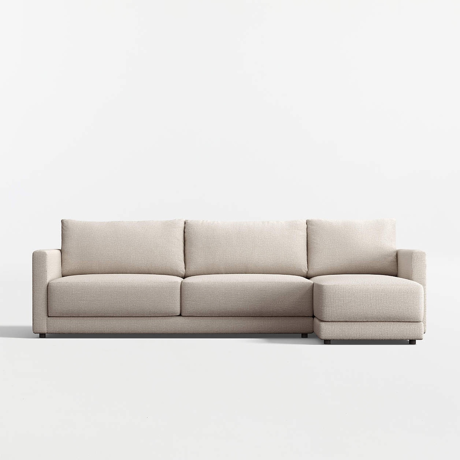 Crate & Barrel 3 Piece Sectional  - image-4